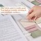 700 Sheets Transparent Sticky Notes, Clear Waterproof See Through Memo Pad, Self-Adhesive Translucent Writable Index Tabs for Annotating Books, Office & School Study Supplies